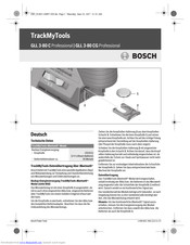 Bosch Gll 3 80 C Manuals