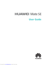 Huawei Mate Se User Manual Pdf