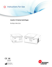 Avanti® J-15R Centrifuge IVD 120V 60Hz - Beckman …