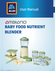 ambiano baby food steamer and blender manual