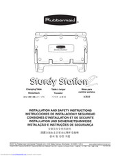 rubbermaid sturdy station