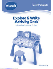 explore and write activity desk
