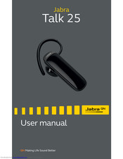 Jabra Talk 25 Manuals | ManualsLib