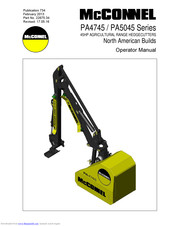 MCCONNEL POWER ARM 52 /& 59 SALES SHEET