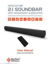 dutch originals soundbar 2.1 subwoofer