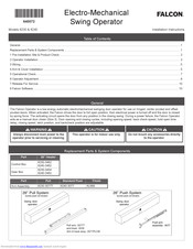 Falcon 8230 Installation Instructions Manual Pdf Download