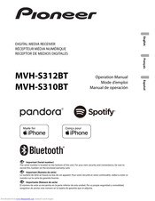 Pioneer MVH-S312BT Manuals | ManualsLib