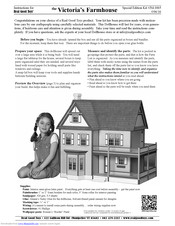 victoria's farmhouse dollhouse kit instructions