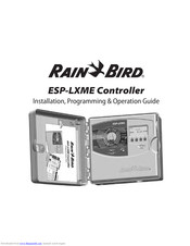 Rain bird ESP-LXME Manuals | ManualsLib