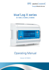 Meteocontrol Blue Log X 6000 Manuals Manualslib
