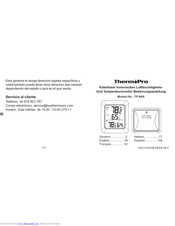 thermopro tp manualslib