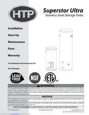 Htp Superstor Ultra Ssu Cb Series Manual Pdf Download Manualslib