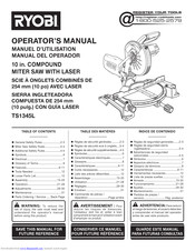 Ryobi TS1345L Manuals | ManualsLib