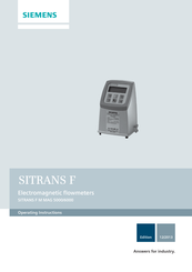 Siemens Sitrans F M Mag 6000 Manuals Manualslib