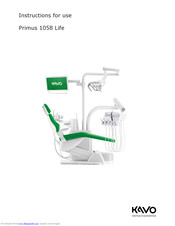 Kavo Primus 1058 Life Tm Instructions For Use Manual Pdf Download Manualslib