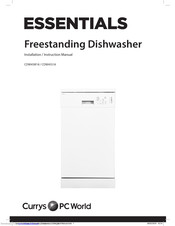 essentials cdw45s18 slimline dishwasher