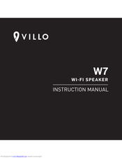 villo w7 wifi speaker