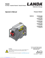 Landa Pressure Washer Pghw Manual