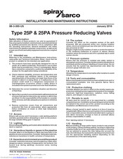 Spirax sarco 25P Manuals | ManualsLib