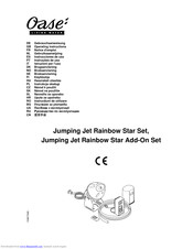 Oase Jumping Jet Rainbow Star Set Operating Instructions Manual