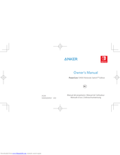 Anker Powercore 13400 Nintendo Switch Edition Manuals Manualslib