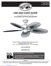 Hampton bay 32711 Manuals | ManualsLib