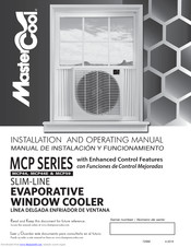 mastercool slimline evaporative cooler