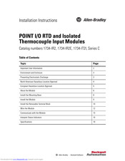 Allen-bradley POINT I/O 1734-IR2 Manuals | ManualsLib