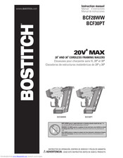 Bostitch Bcf28ww Manuals