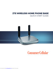 Zte Consumer Cellular Wf723 Quick Start Manual Pdf Download