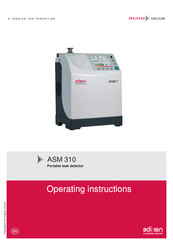 Adixen ASM 310 Manuals
