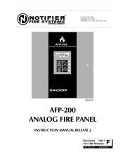 Notifier AFP-200 Manuals | ManualsLib
