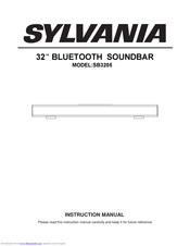 sylvania 32 inch sound bar