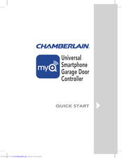 Myq Chamberlain Smart Garage Door Setup Review Homekit Youtube