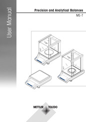 Mettler toledo ME-T Manuals | ManualsLib