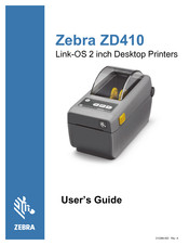 Zebra Zd410 Manuals Manualslib