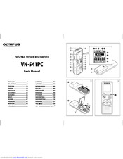Olympus VN-541PC Manuals | ManualsLib