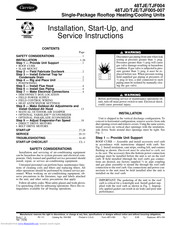 Carrier 48TJF Series Manuals | ManualsLib