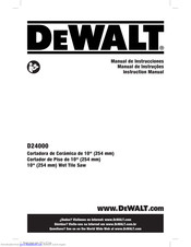 Dewalt D24000 Manuals | ManualsLib
