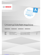 Bosch Mum 4420 Uc Manuals