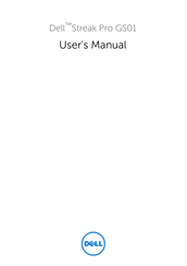 Dell Streak Pro Gs01 Manuals Manualslib