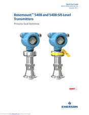 Emerson Rosemount 5408 Manuals