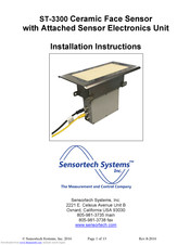Sensortech Systems St 3300 Series Manuals Manualslib
