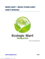 ecologic mart book light