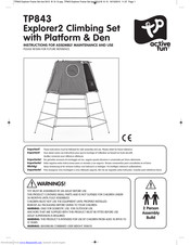 tp explorer climbing frame and slide