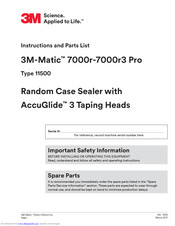 Four Flap Case Sealer 3m Matic 7000r Pro 3m Adhesives Adhesive Tape