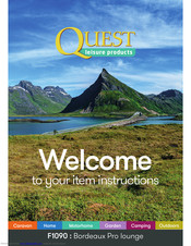 quest elite bordeaux pro lounger