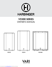 Harbinger V2312 Manuals | ManualsLib