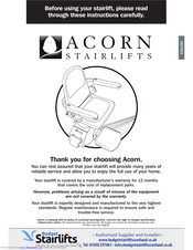 Acorn 120 MKII Superglide Manuals