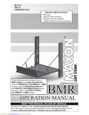 Maxon BMR-55 Manuals | ManualsLib